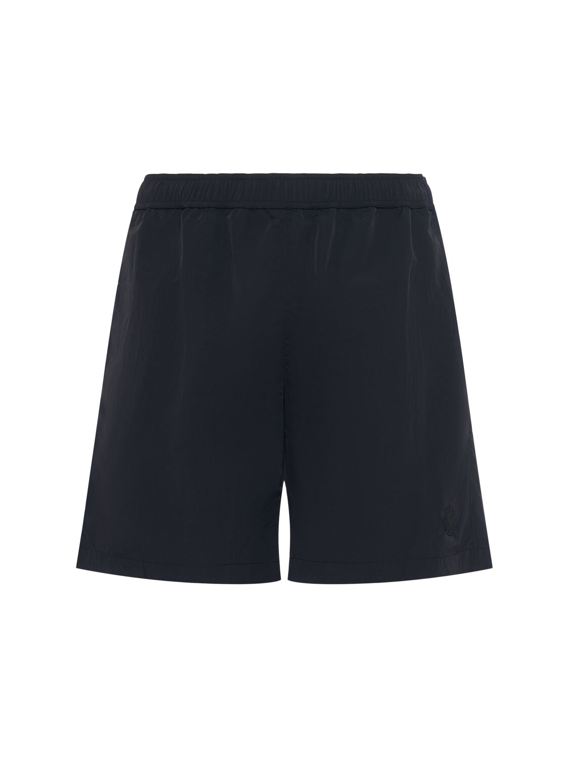 Moncler Logo Patch Nylon Swim Shorts