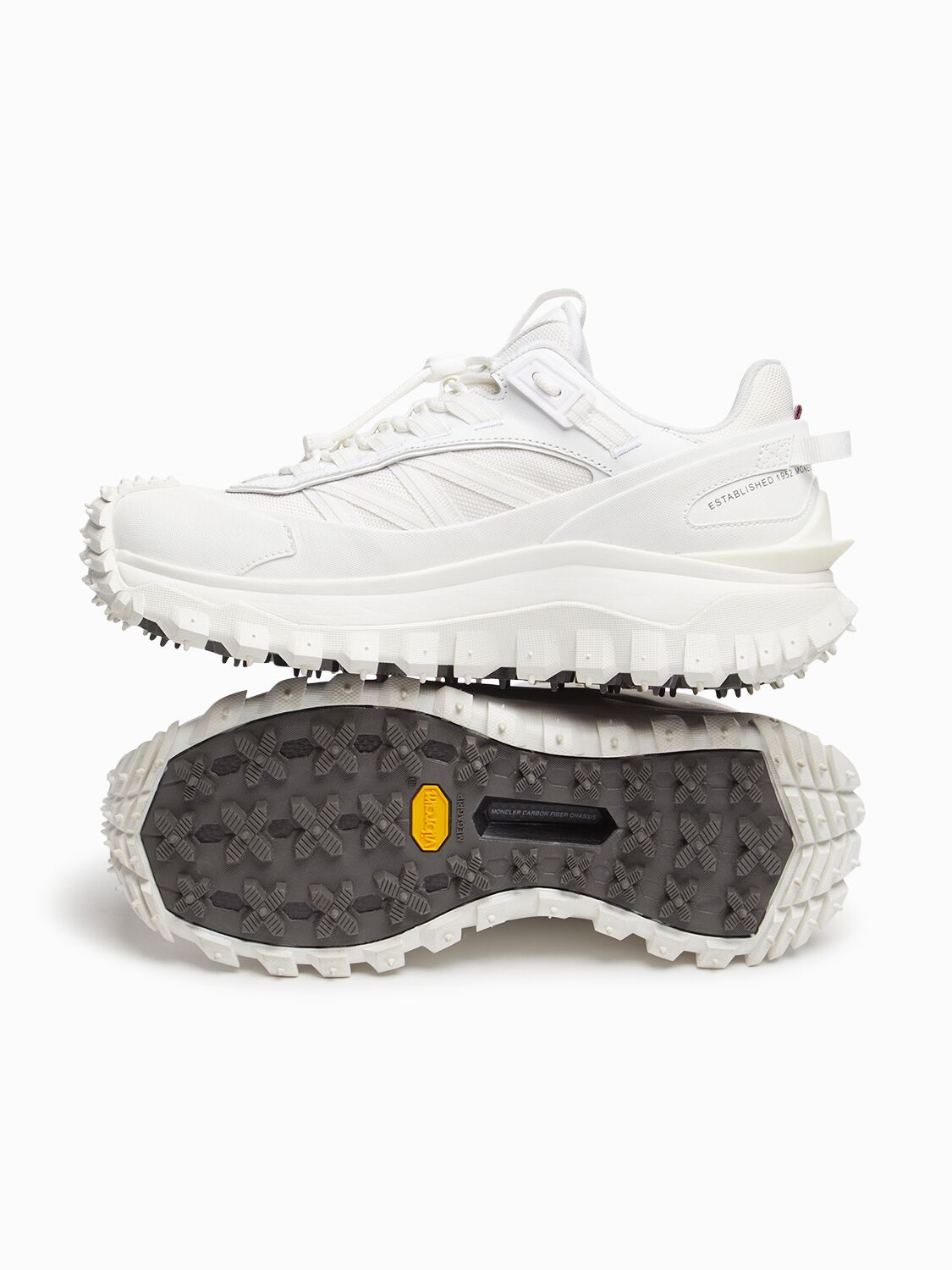 Moncler Trailgrip Gtx Leather & Mesh Sneakers