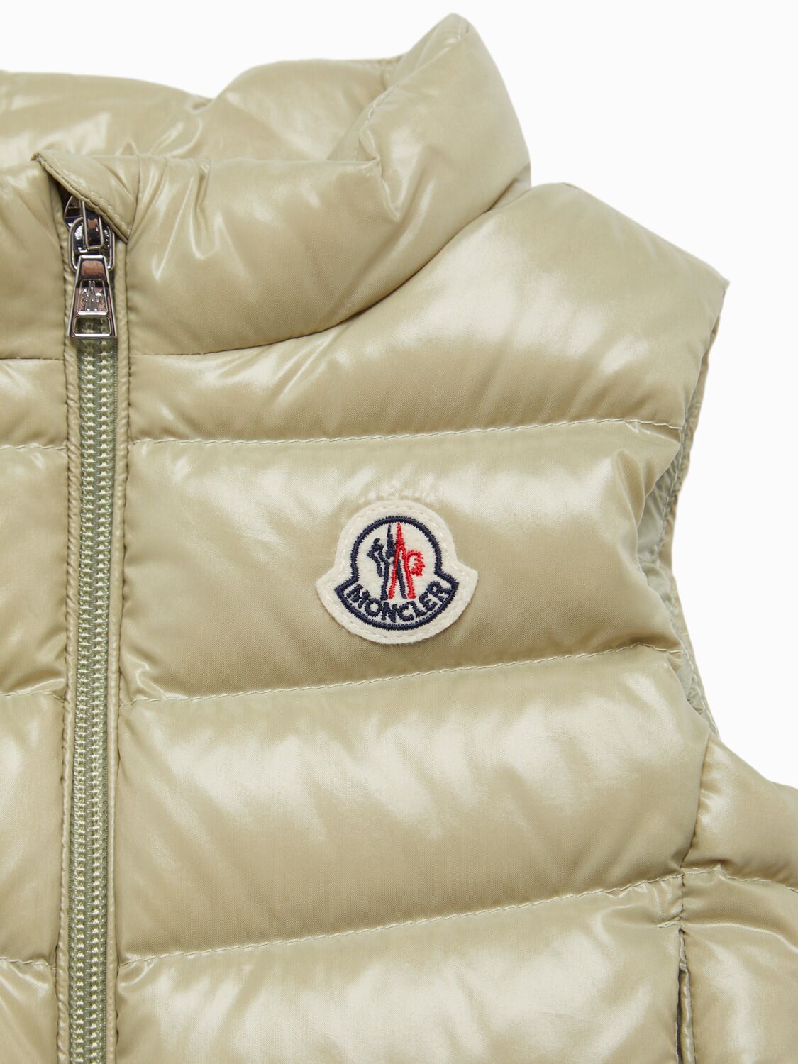 Moncler Ghany Nylon Down Vest In Multi