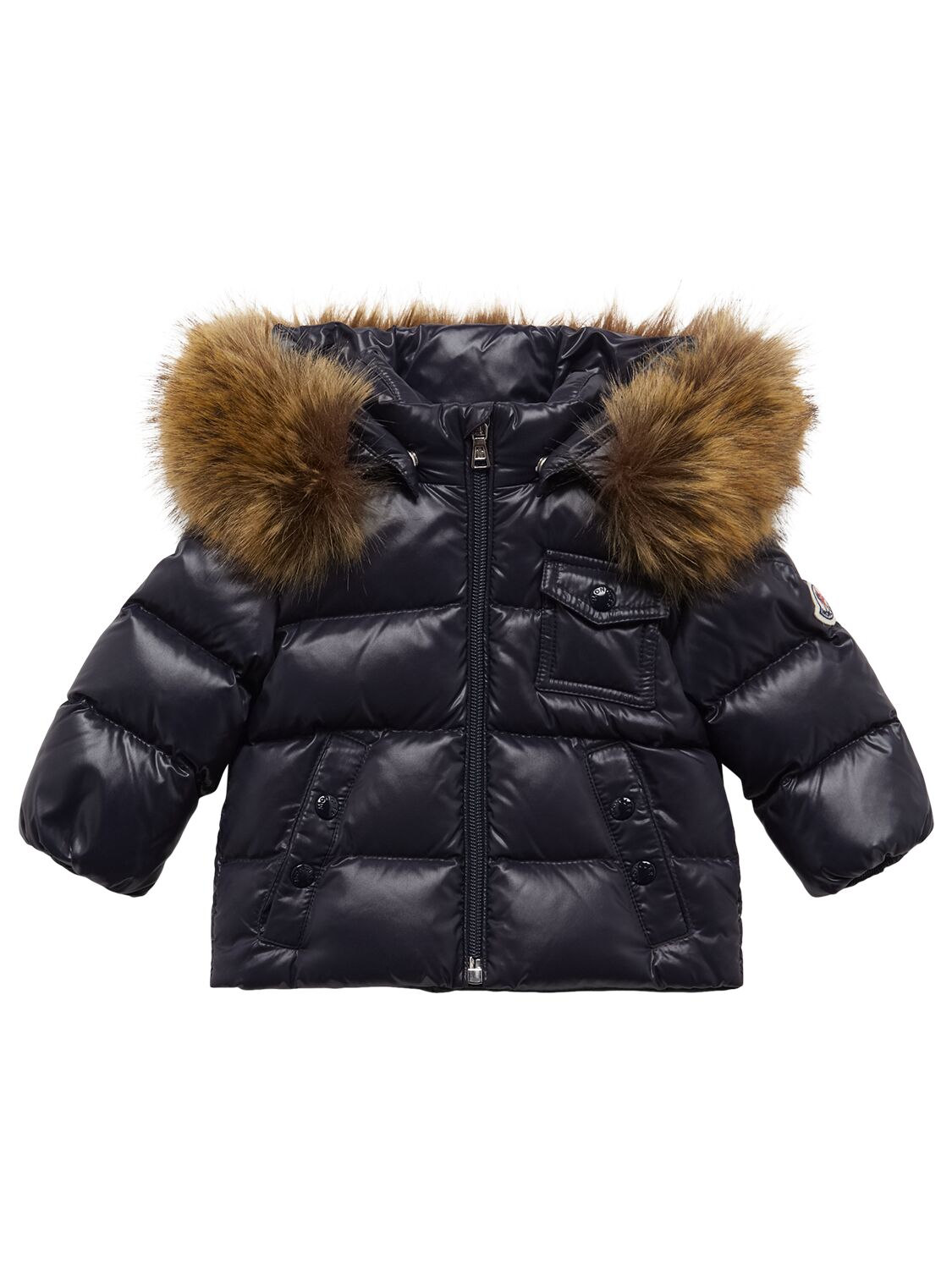 Moncler K2 Nylon Down Jacket In Black