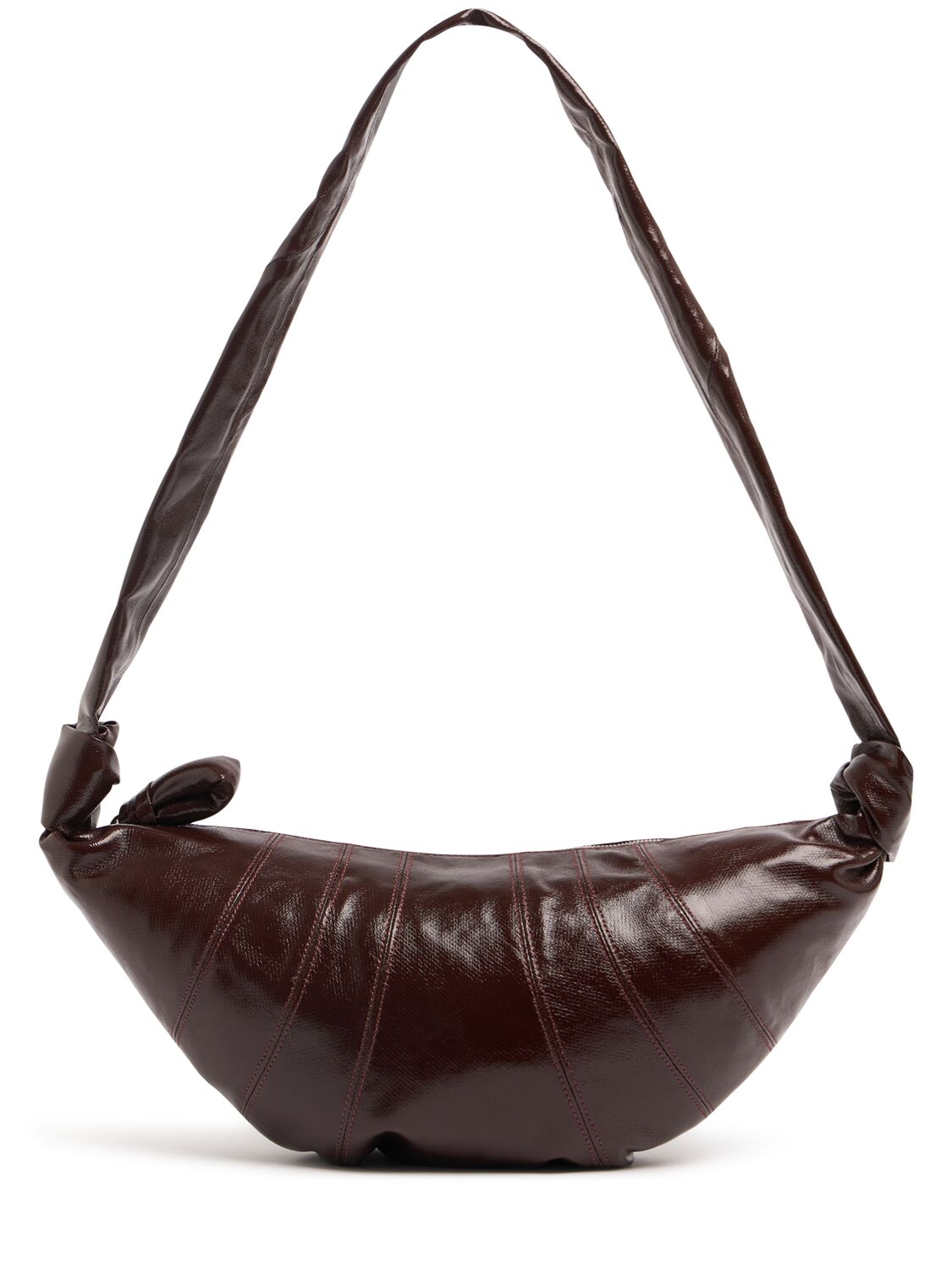 Lemaire Medium Croissant Coated Cotton Crossbody