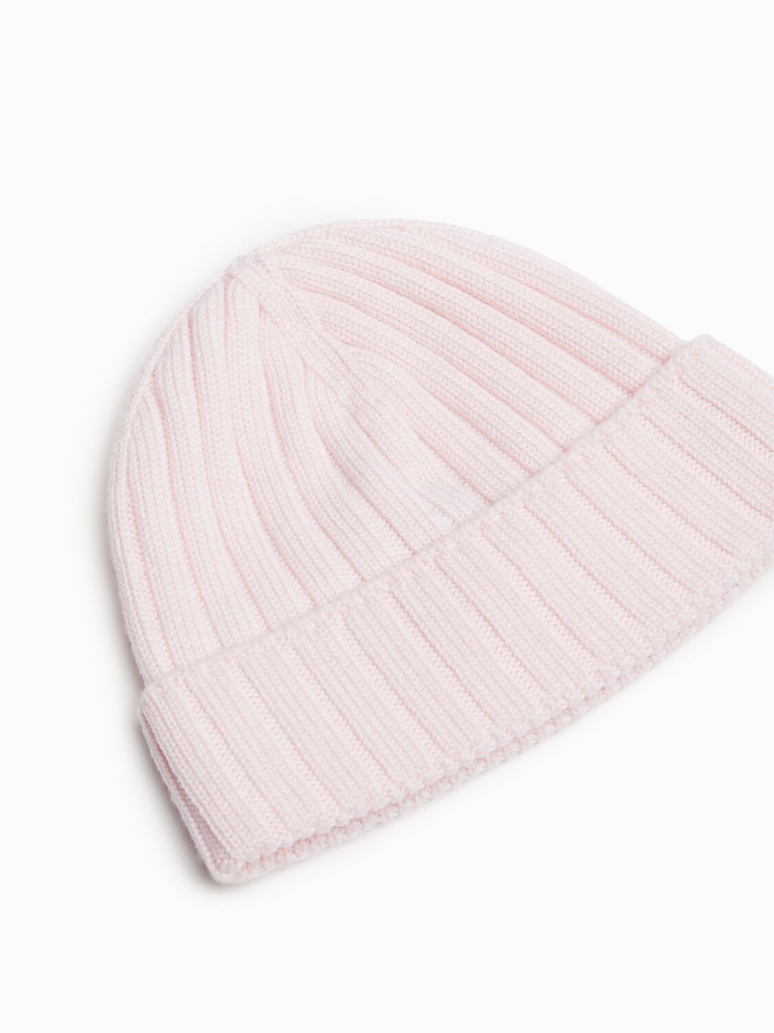 Moncler Logo Virgin Wool Beanie