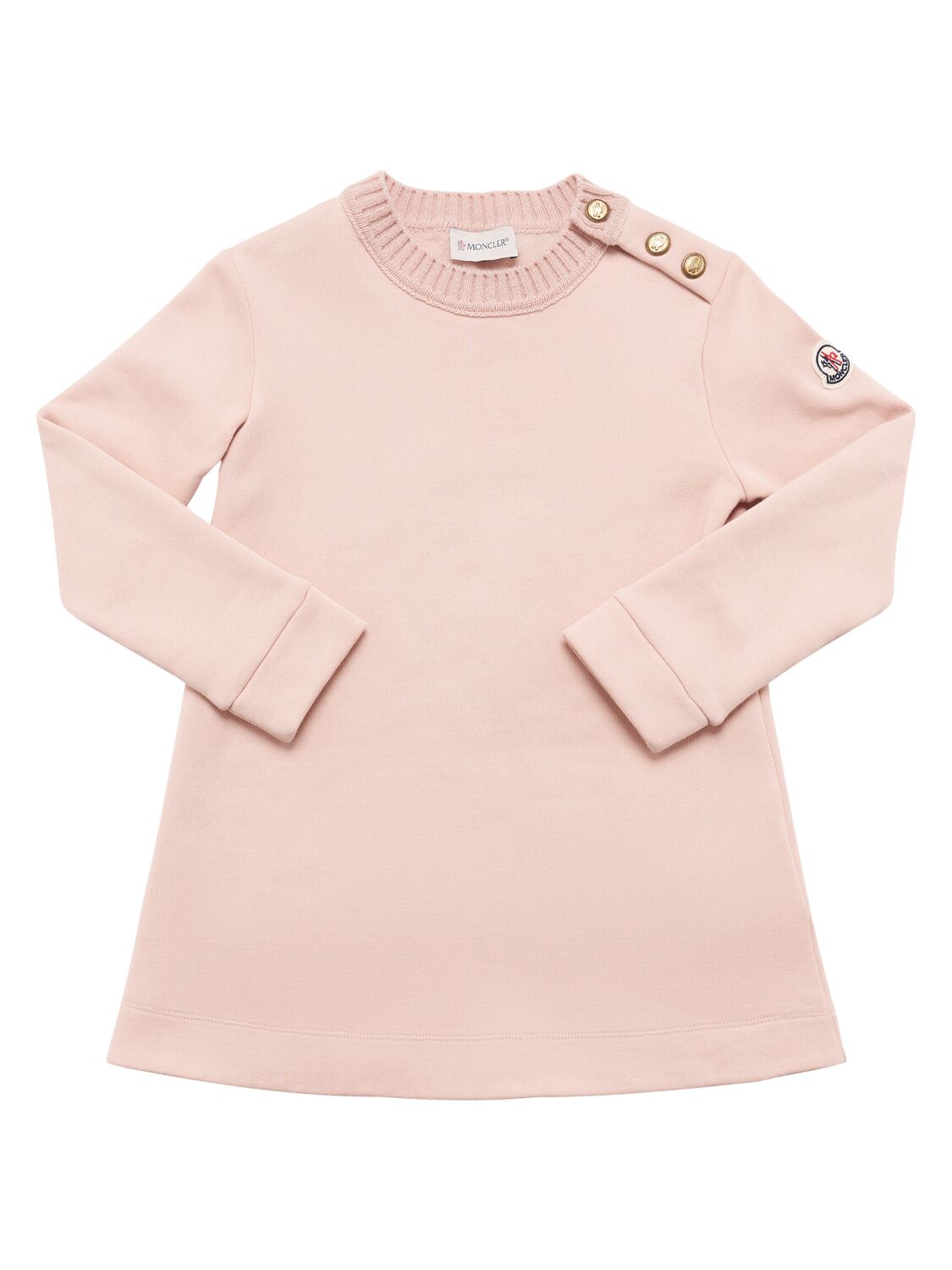 Moncler Cotton Sweatshirt Dress