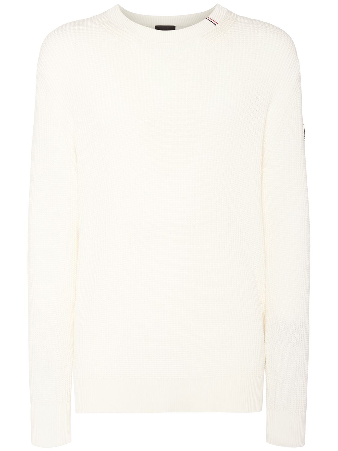 Pull-over En Coton À Logo - MONCLER - Modalova