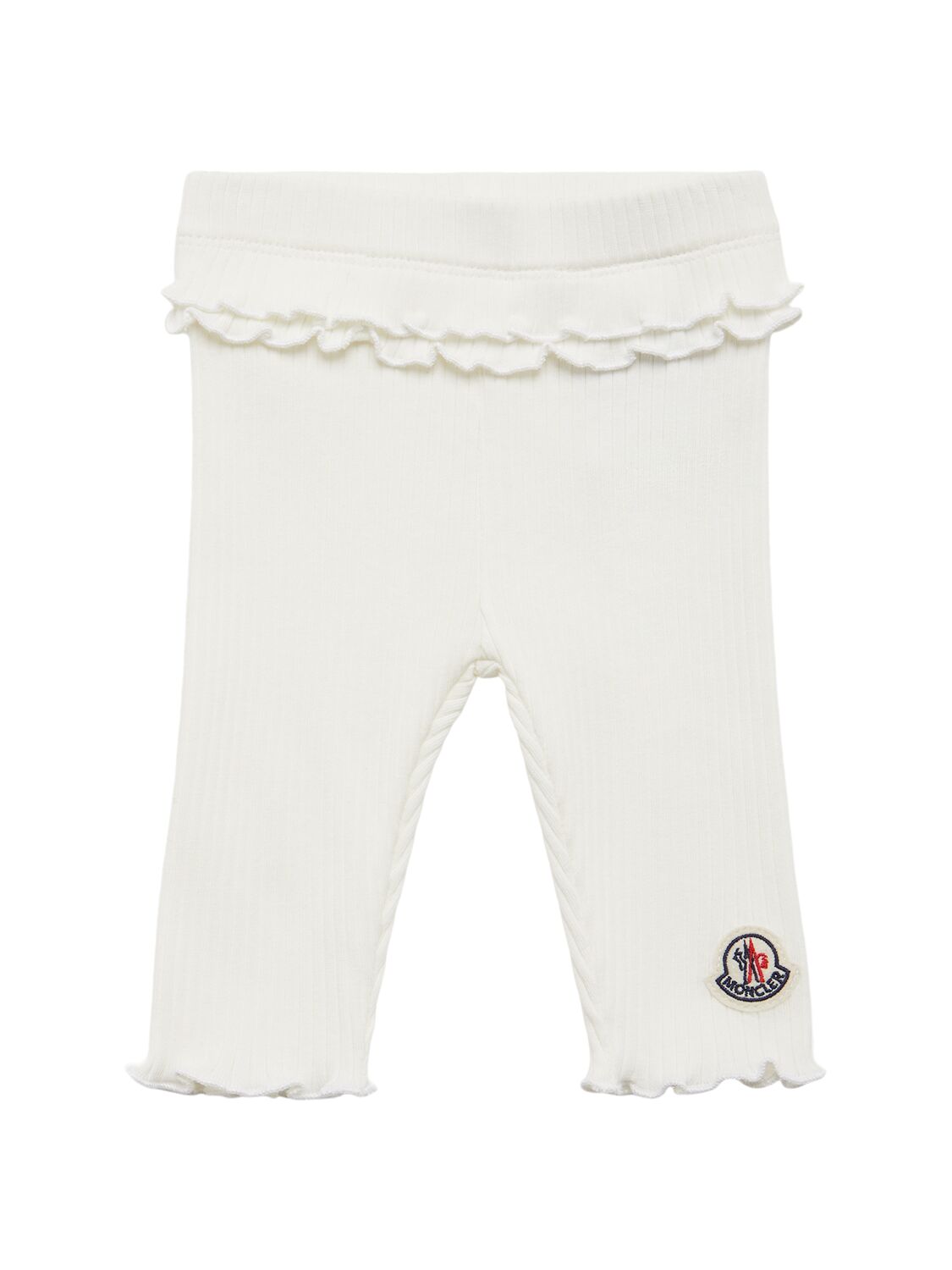 Moncler Logo Cotton Blend Leggings