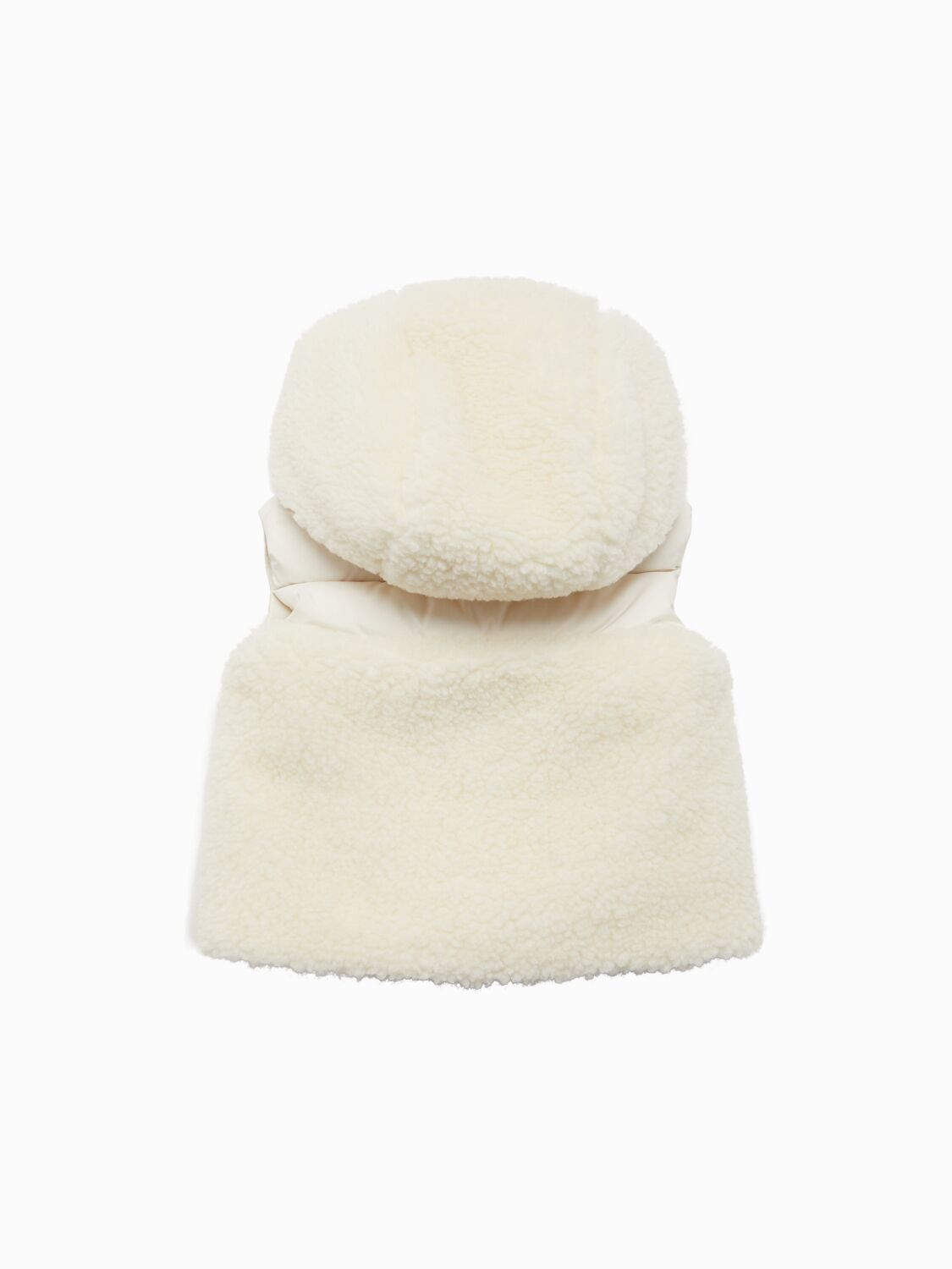 Moncler Botha Tech Teddy Down Vest In Multi