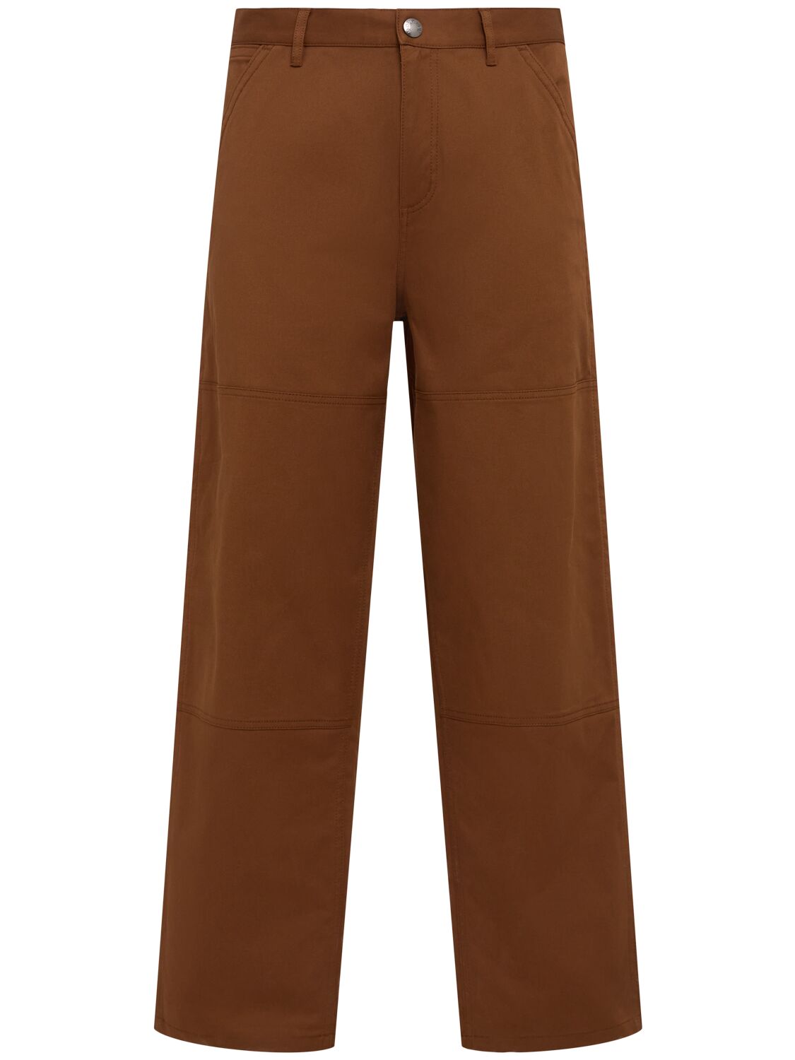 Pantalon En Coton Extensible En Gabardine - MONCLER - Modalova