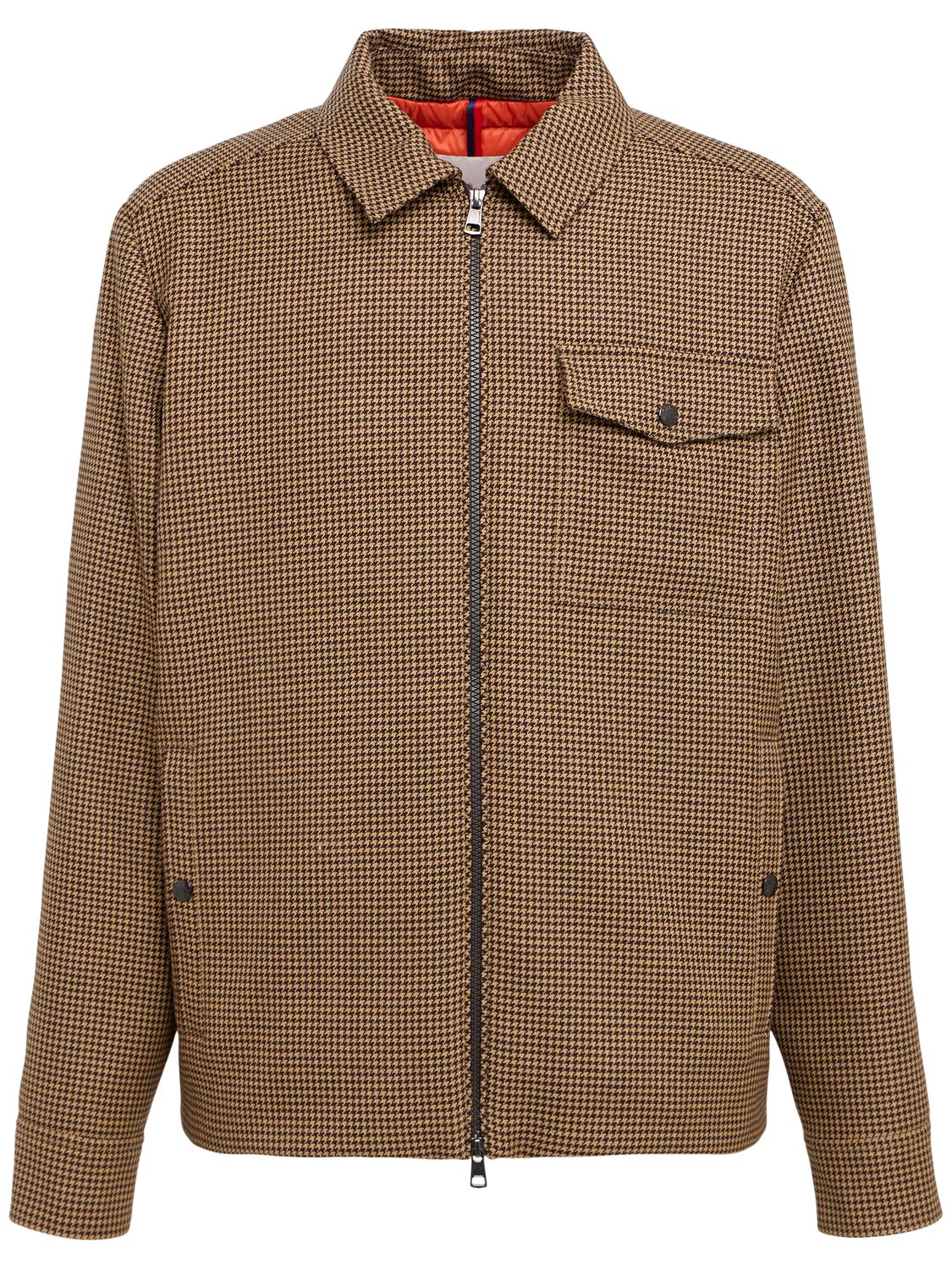 Doudoune En Laine Vierge Escaut - MONCLER - Modalova
