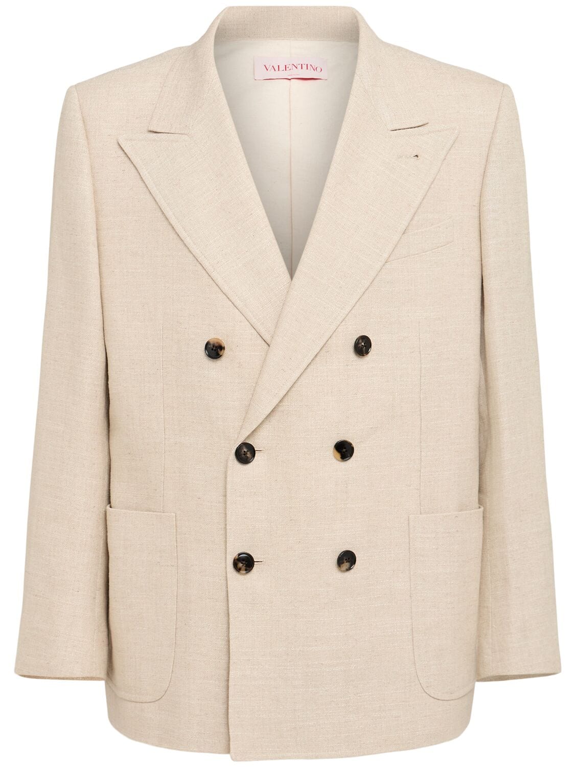 Textured Linen Viscose Jacket