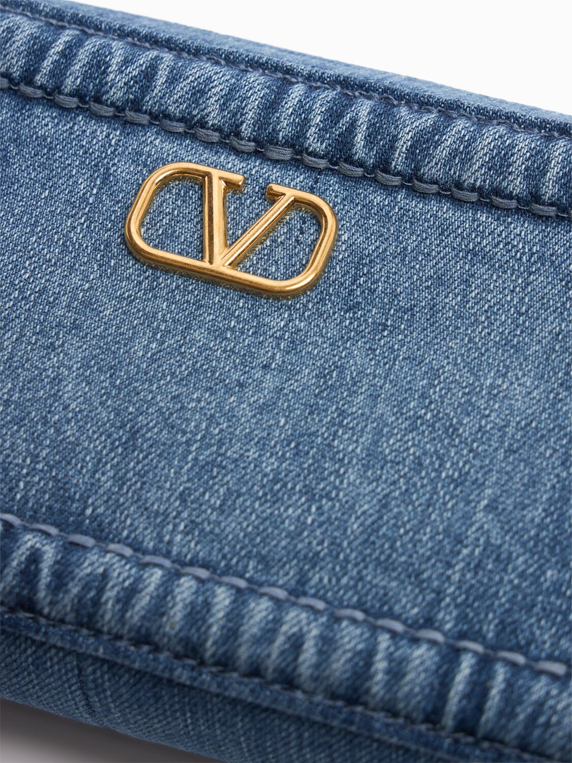 Valentino Mini Alltime Denim Camera Bag