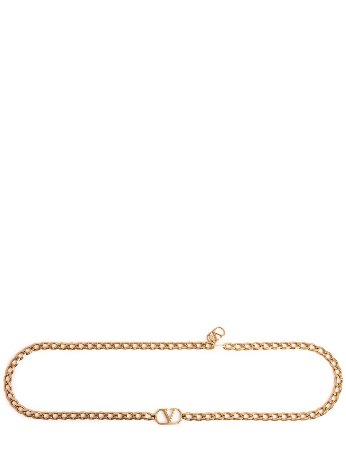 Valentino Garavani Vlogo Signature Chain Belt