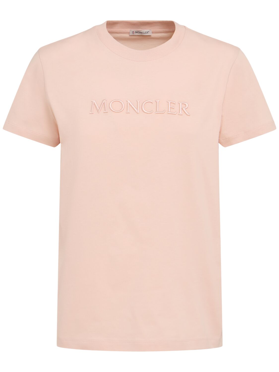 Moncler Embroidered Logo Tee