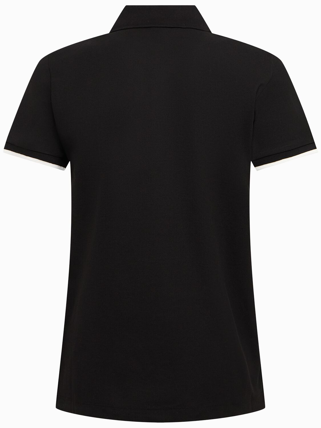 Moncler Logo Cotton Piquet Polo Shirt