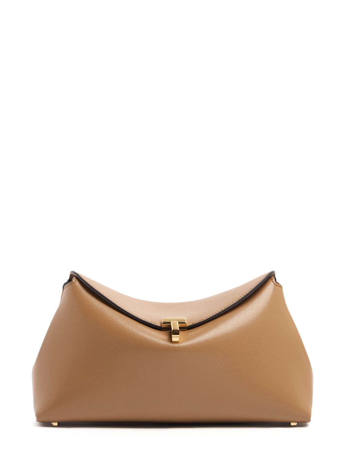 Borsa Clutch T-lock In Pelle Martellata