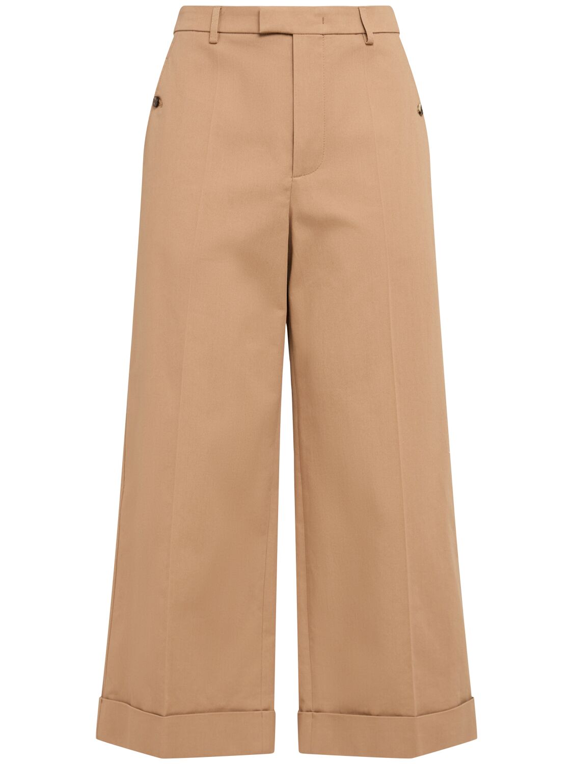 Cotton Gabardine Pants - VALENTINO - Modalova