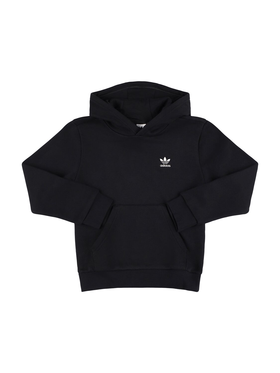 ADIDAS ORIGINALS Logo Cotton Blend Hoodie