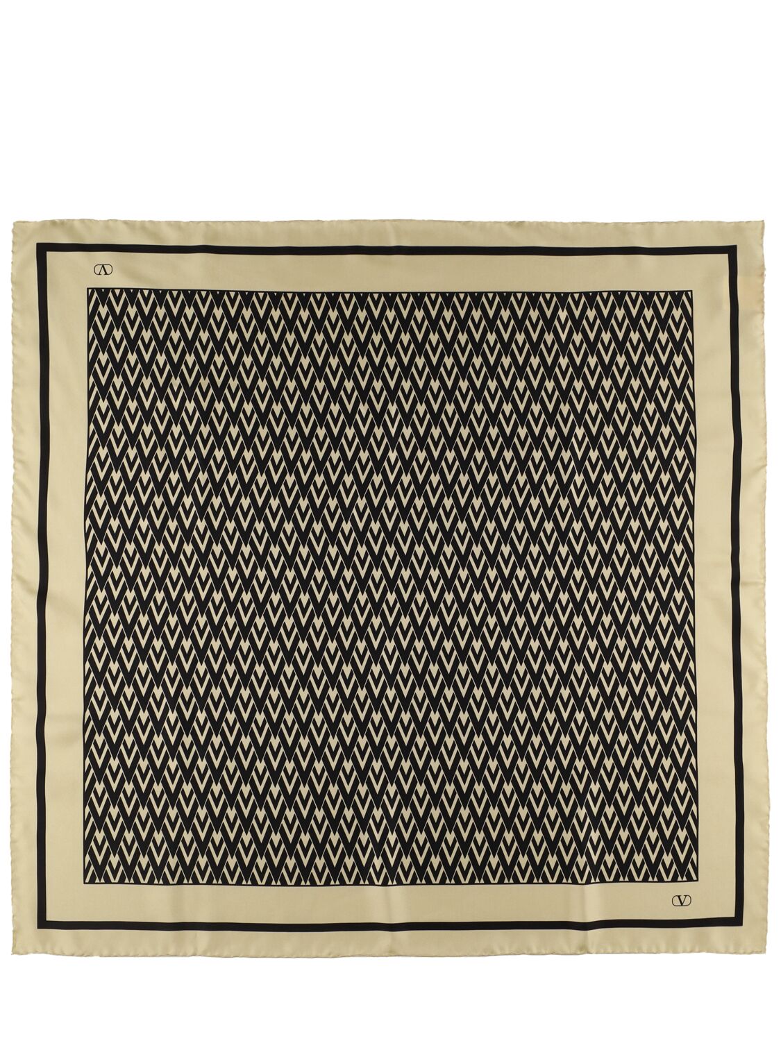 Toute La V Silk Foulard