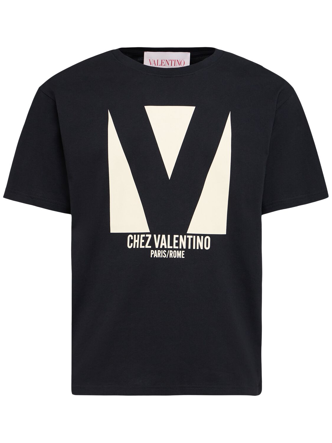 Chez Valentino Cotton Jersey T-shirt