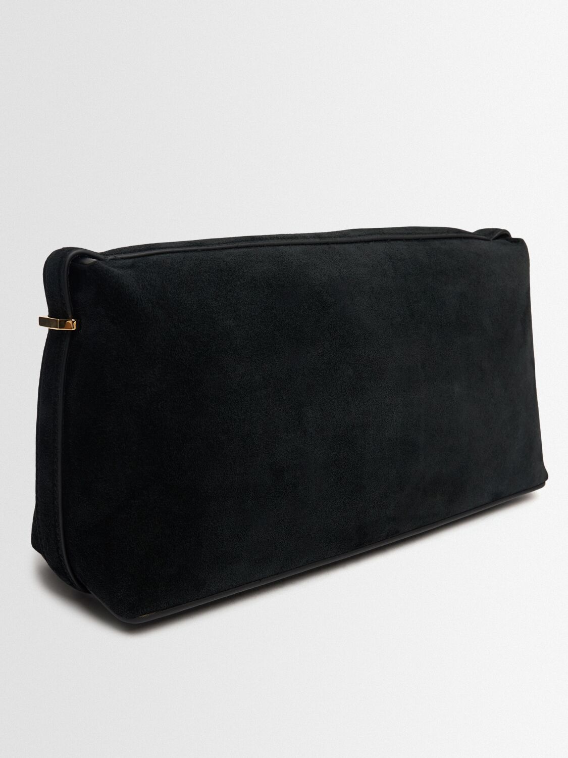 Totême Scoop Suede Clutch
