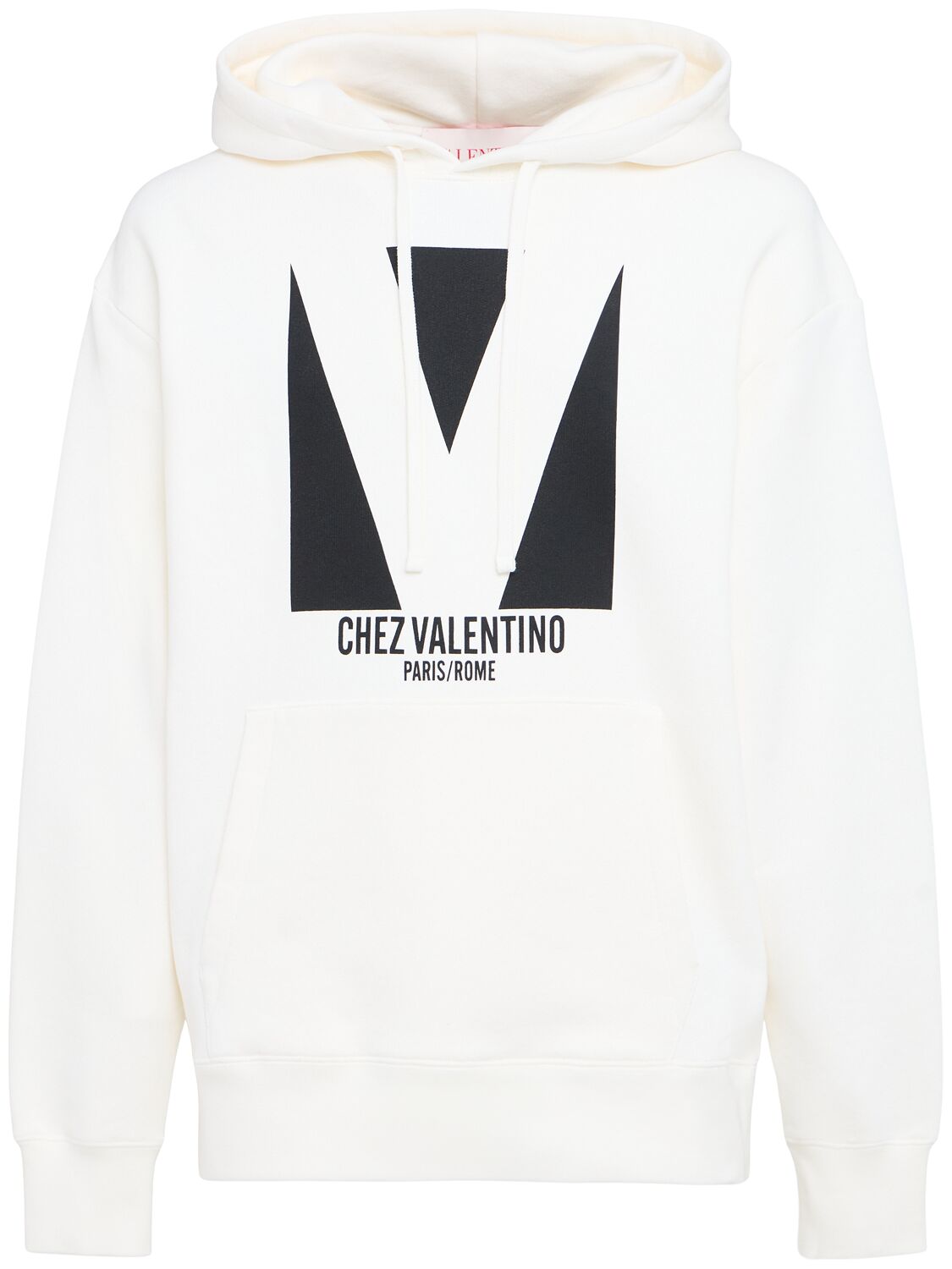 Felpa Chez Valentino In Cotone Con Cappuccio