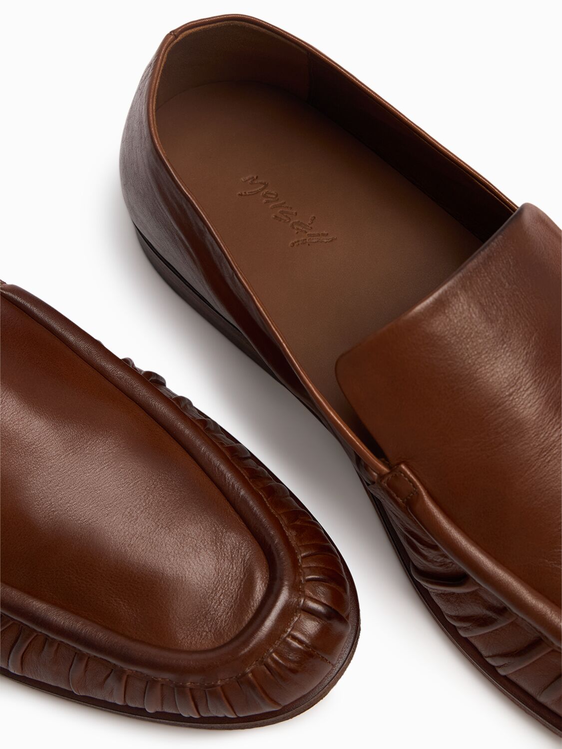Marsèll Mocassino Soft Smooth Leather Loafers