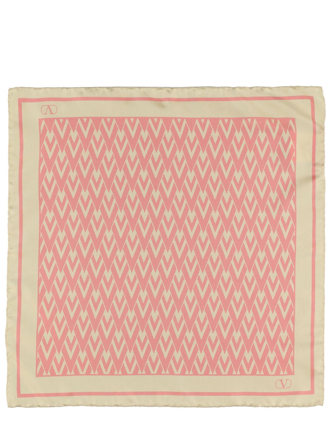 Toute La V Silk Foulard