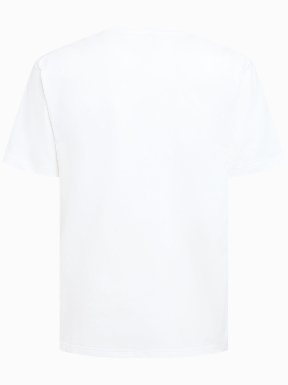 Valentino Mens Avorio Logo-print Crew-neck Cotton-jersey T-shirt