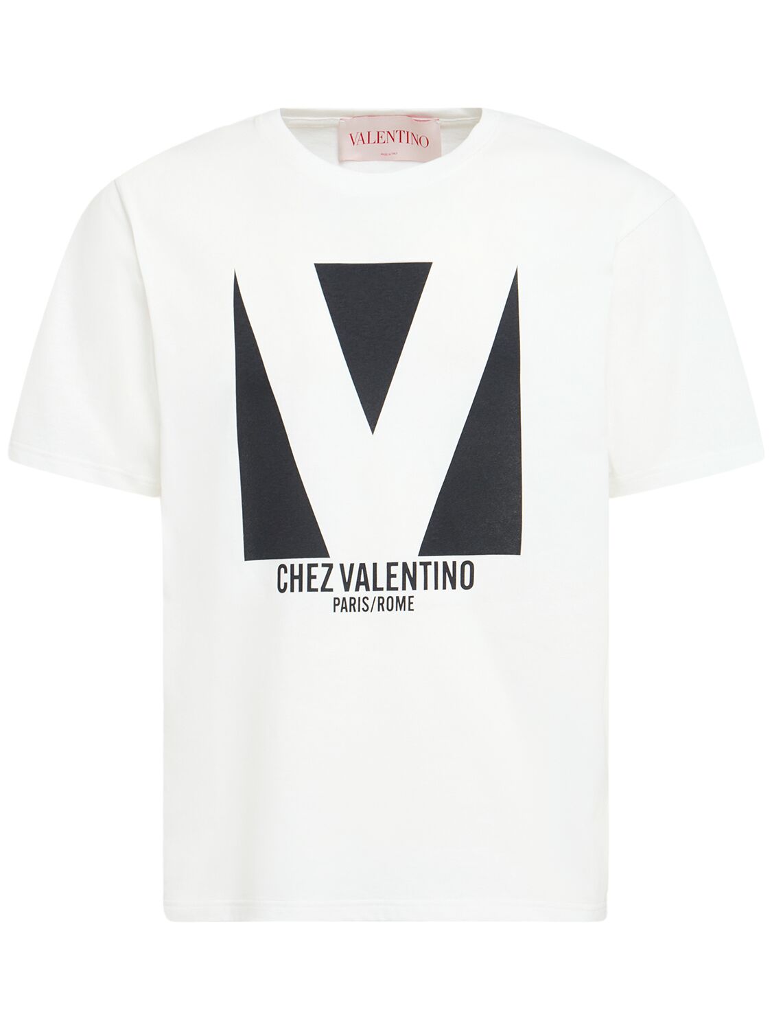 Chez Valentino Cotton Jersey T-shirt
