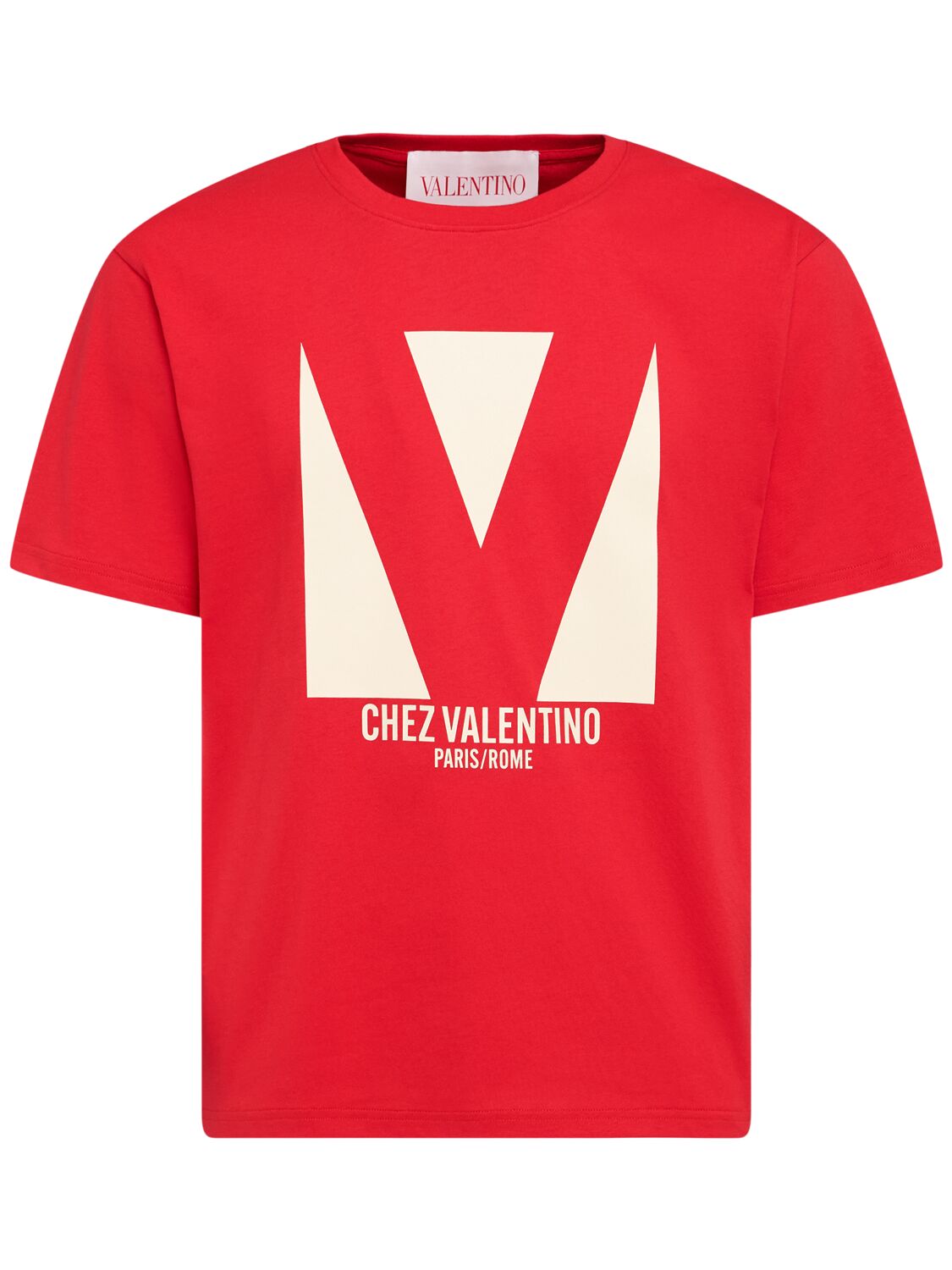 Chez Valentino Cotton Jersey T-shirt