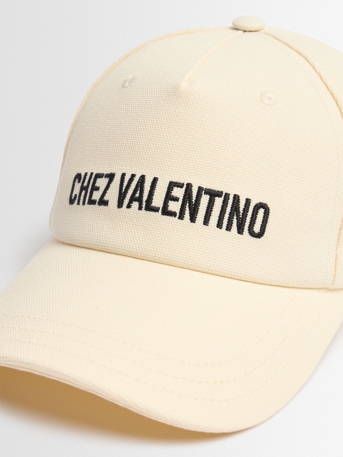 Valentino Chez  Cotton Baseball Cap
