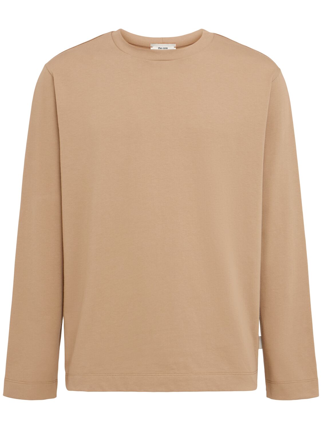 The Core Long-sleeve Cotton Jersey T-shirt
