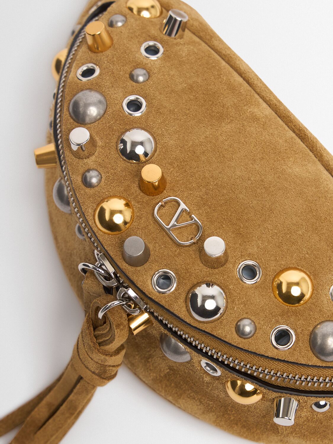 Valentino Suede Belt Bag