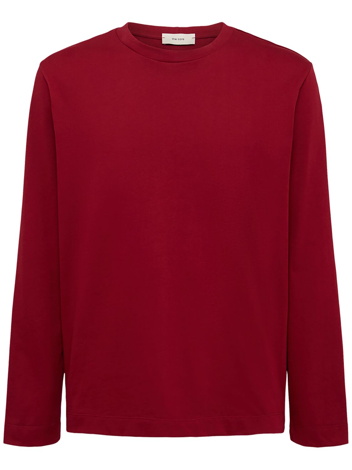 The Core Long-sleeve Cotton Jersey T-shirt