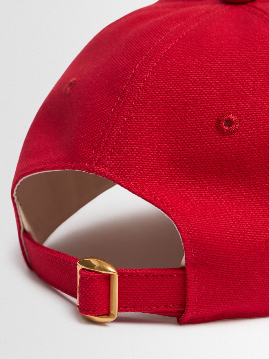 Valentino Logo Cotton Baseball Cap