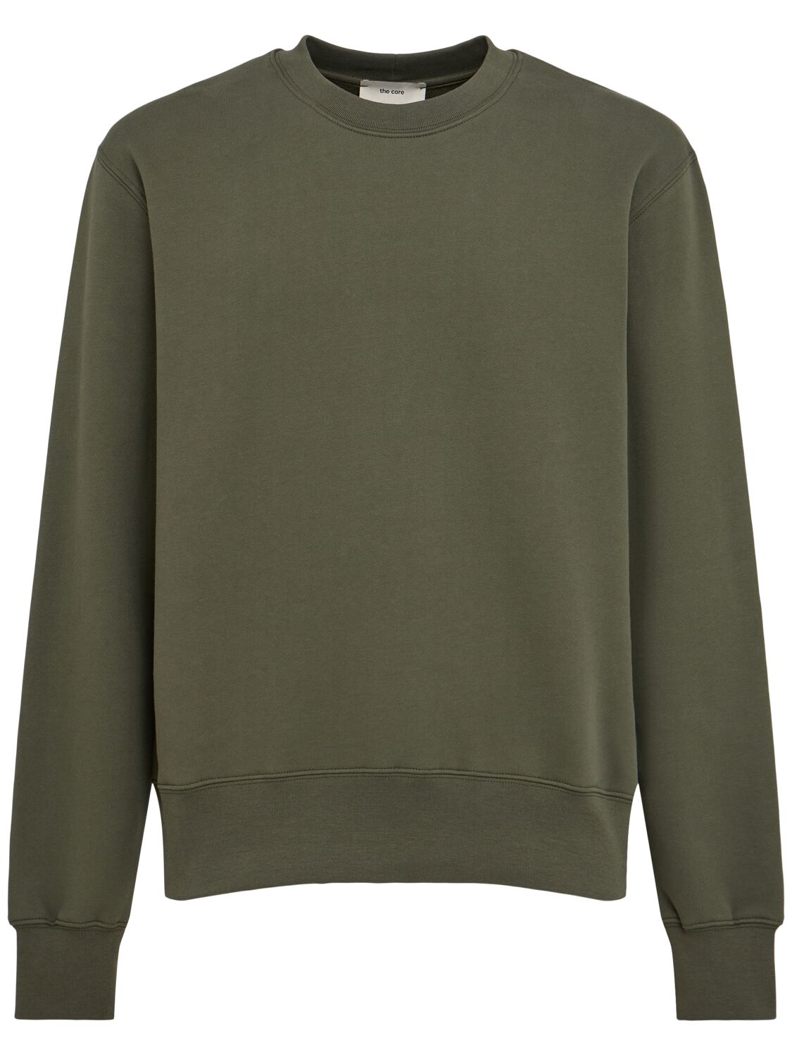 The Core Crewneck Cotton Sweatshirt