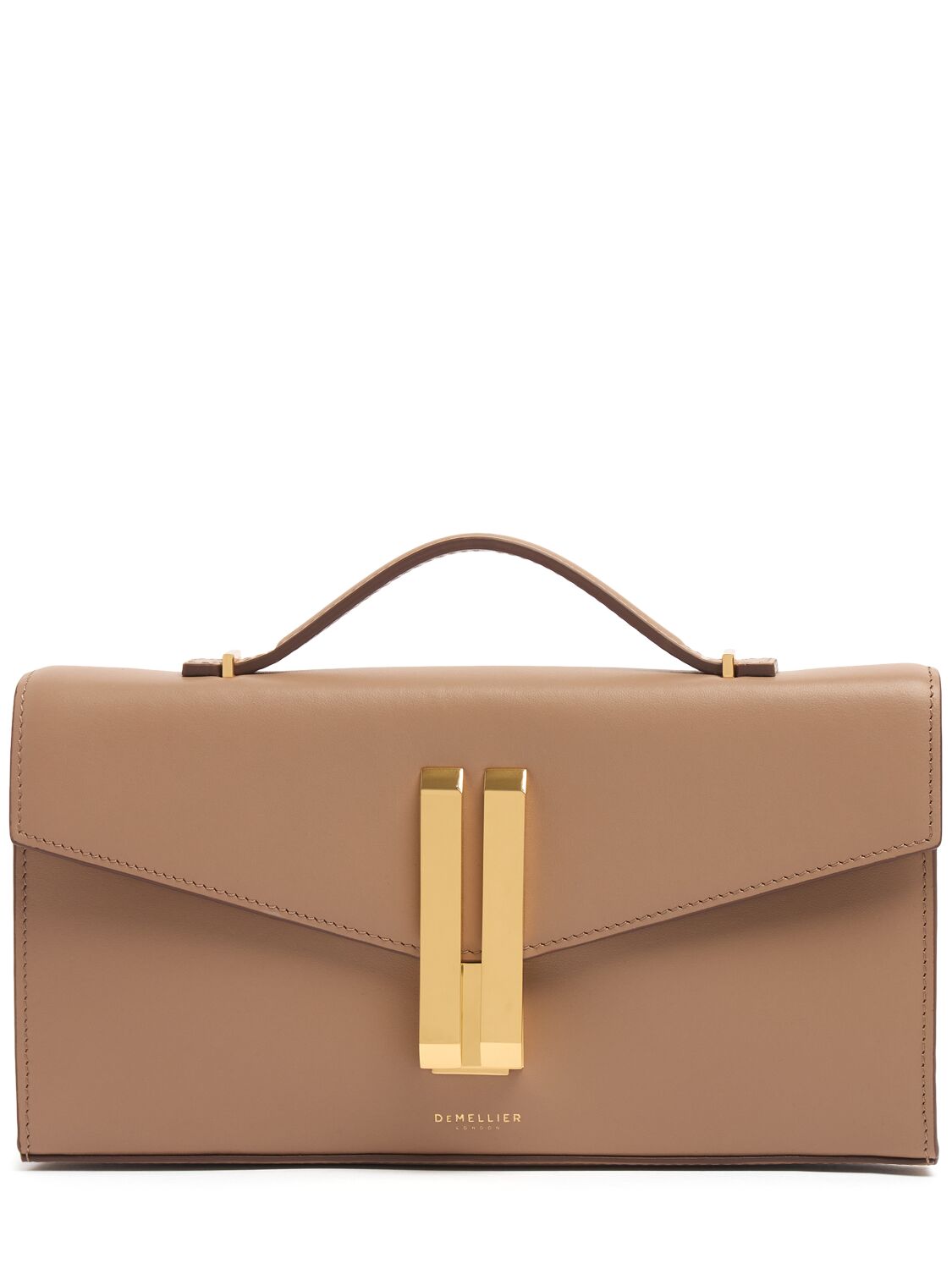 Demellier Vancouver Smooth Leather Clutch