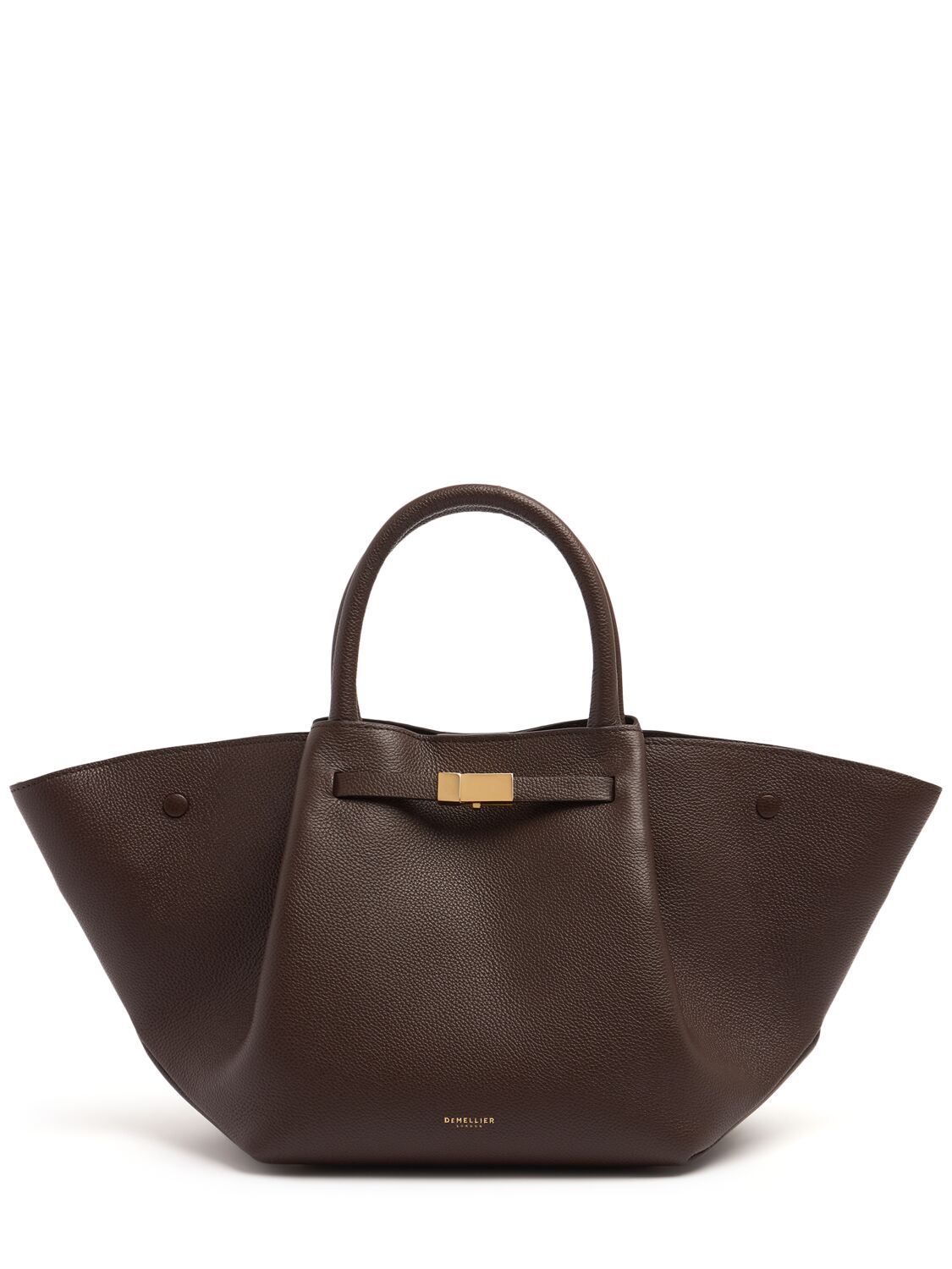 Demellier The Midi New York Grain Leather Bag