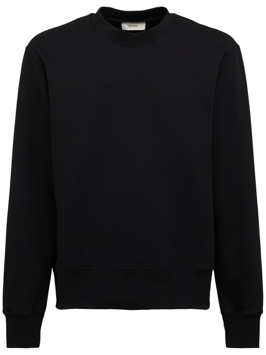The Core Crewneck Cotton Sweatshirt