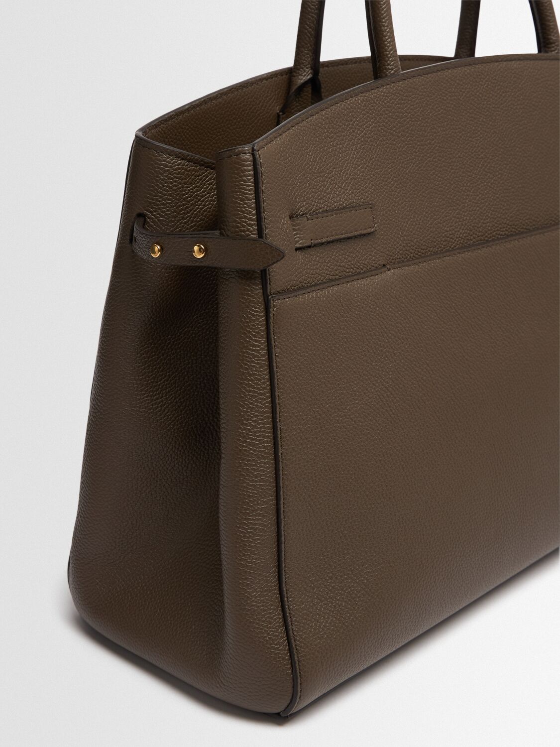 Demellier The Hudson Grain Leather Bag