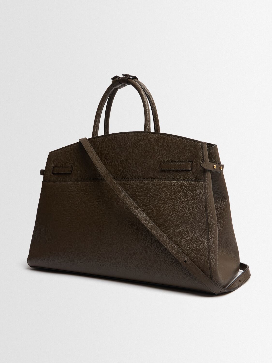 Demellier The Hudson Grain Leather Bag