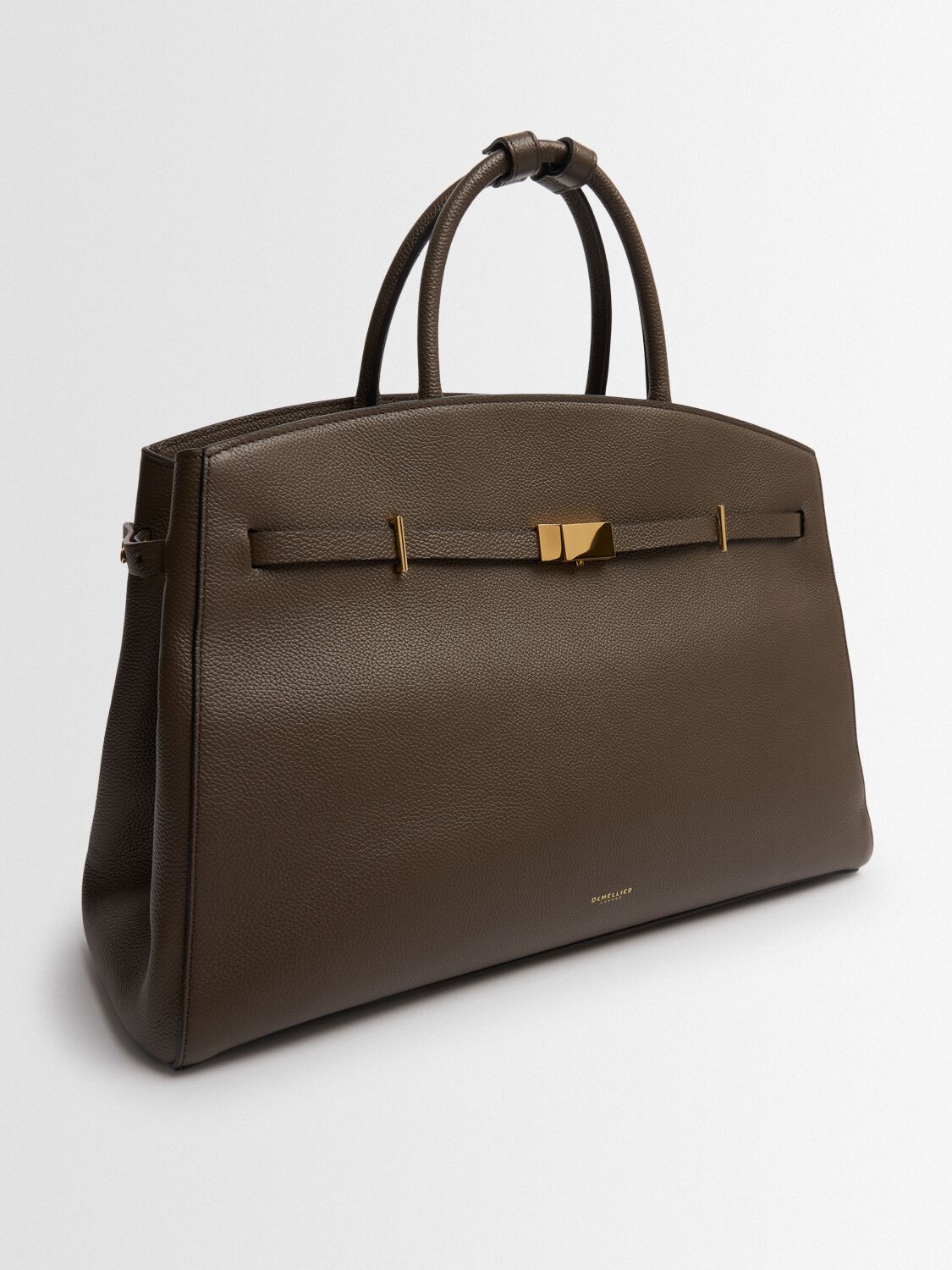 Demellier The Hudson Grain Leather Bag