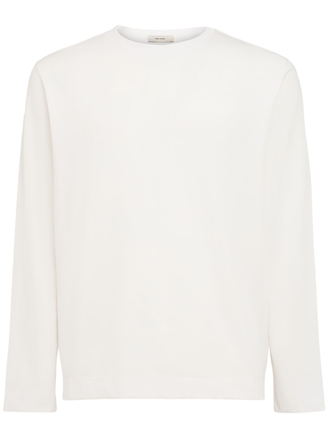 The Core Long-sleeve Cotton Jersey T-shirt