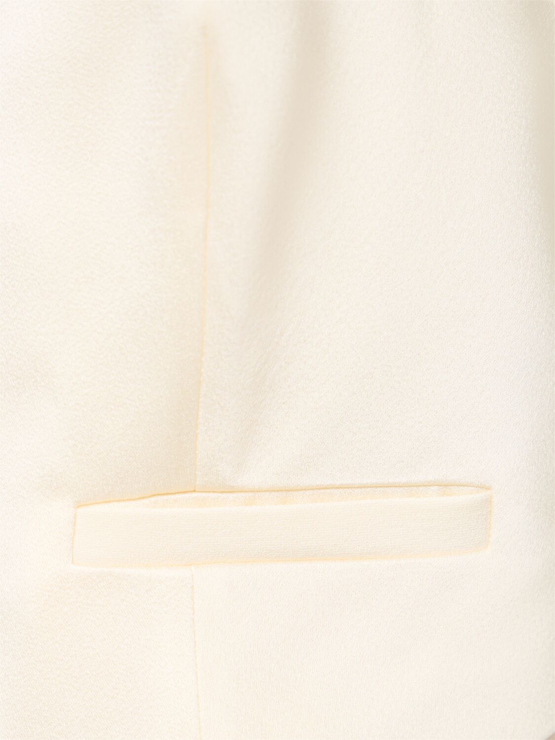 Forte Forte Anvers Satin Cropped Vest In Neutral