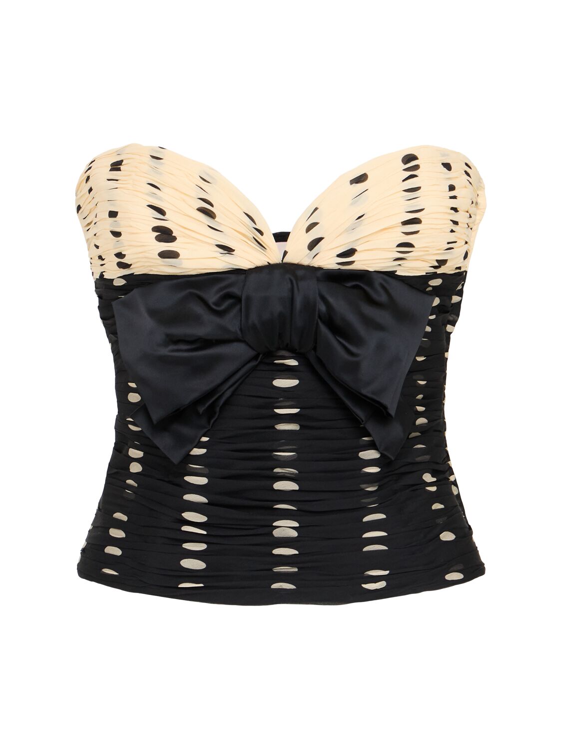 Valentino Garavani Plusdepois Print Chiffon Top