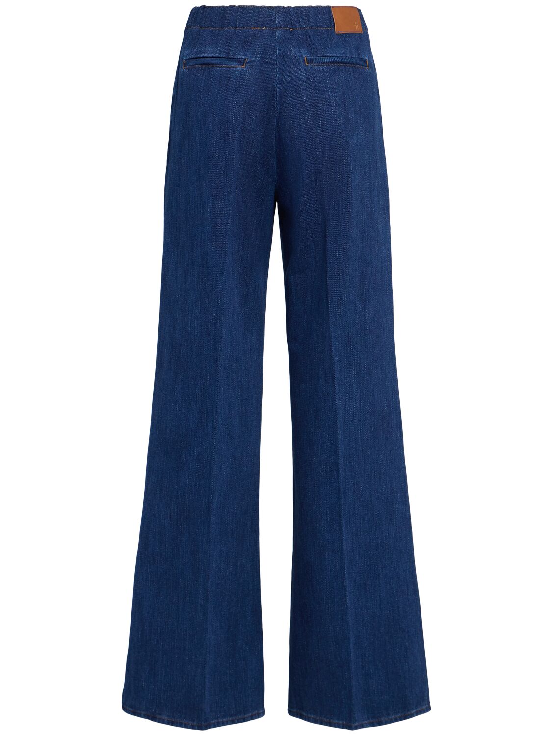 Forte Forte Cotton Denim Wide Pants
