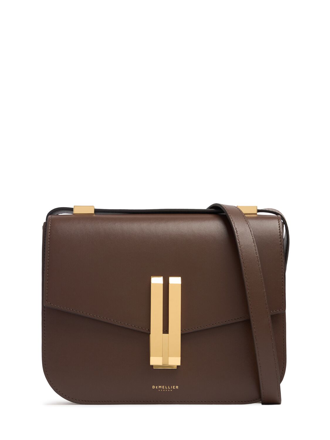 Demellier Vancouver Smooth Leather Shoulder Bag