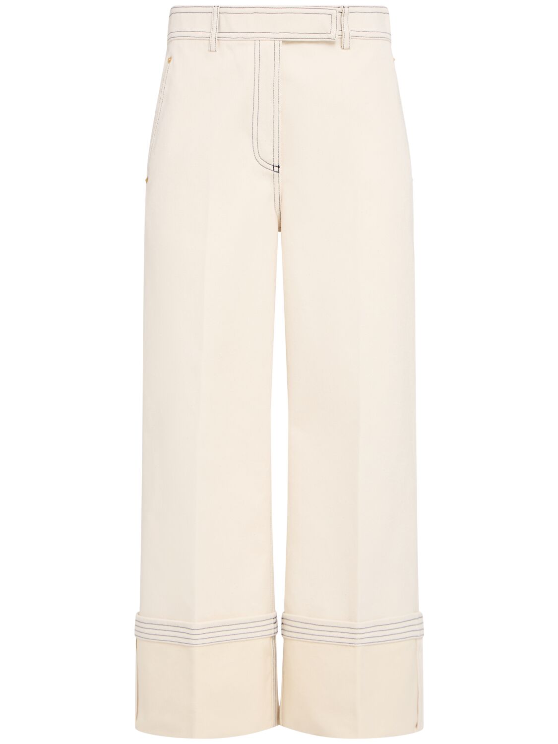 Thom Browne Selvedge Denim Wide Leg Pants