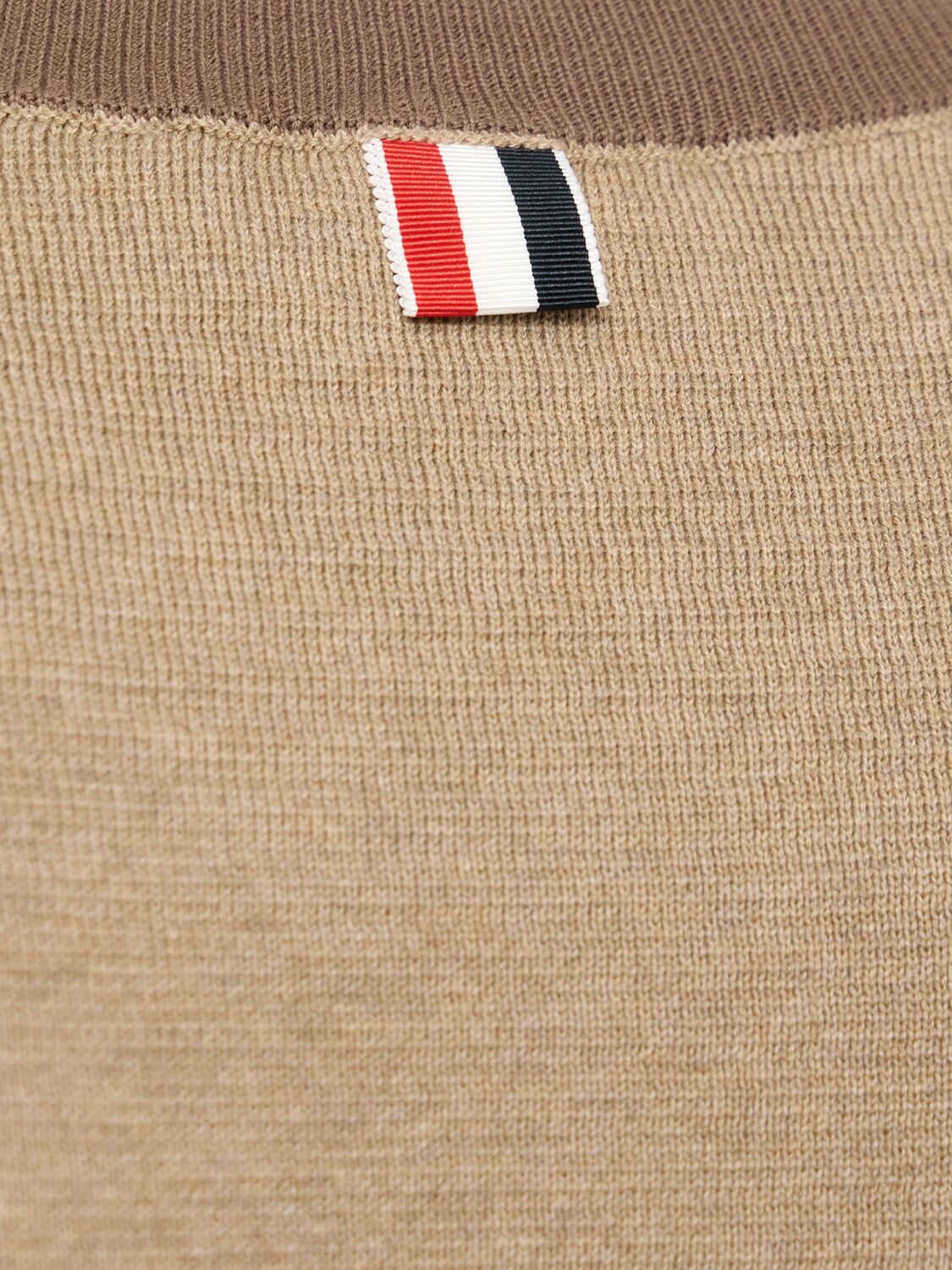 Thom Browne Milano Stitch Cotton Crewneck Sweater