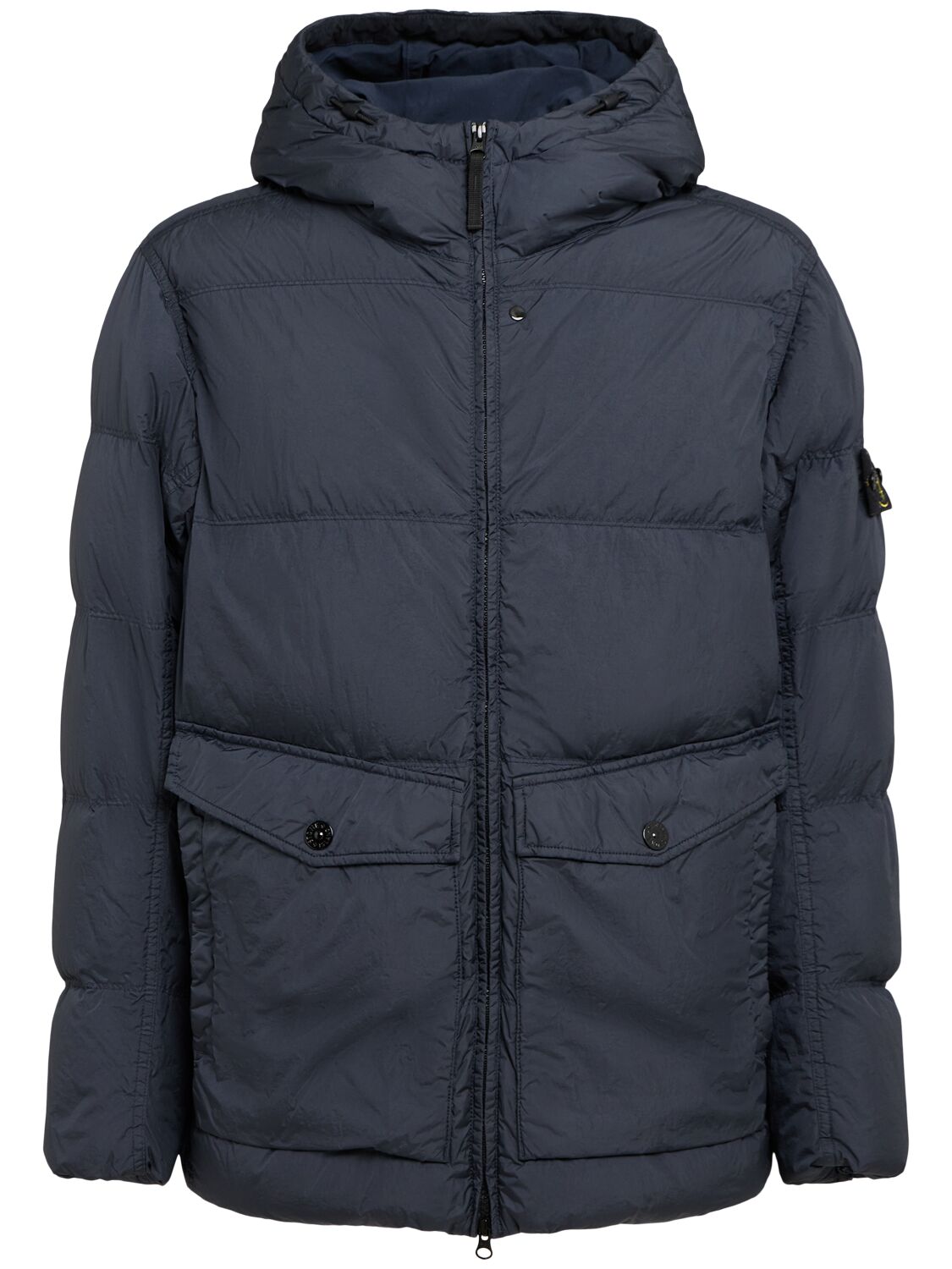 Short Nylon Down Parka
