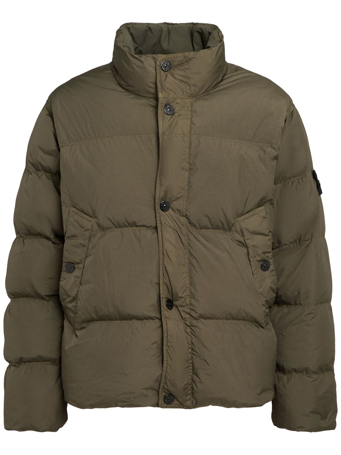Nylon Down Bomber Jacket